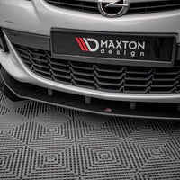 Maxton Design - STREET PRO FRONT SPLITTER V.1 (+FLAPS) OPEL ASTRA GTC OPC-LINE J (2011-2018)