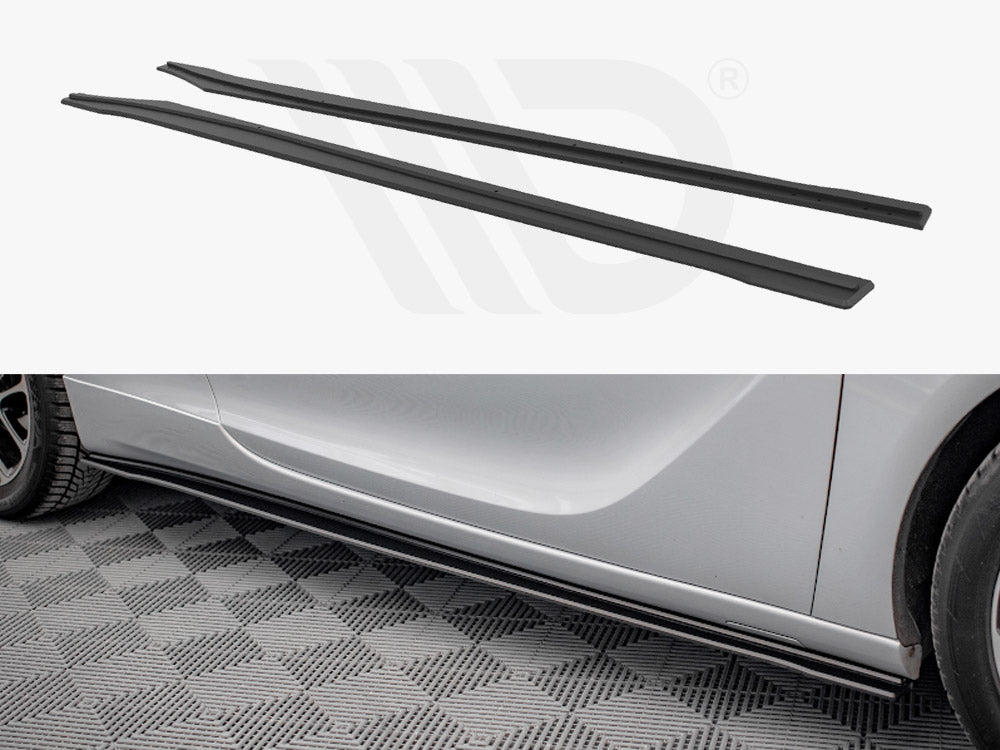 Maxton Design - STREET PRO SIDE SKIRTS DIFFUSERS OPEL ASTRA GTC OPC-LINE J (2011-2018)