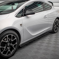 Maxton Design - STREET PRO SIDE SKIRTS DIFFUSERS OPEL ASTRA GTC OPC-LINE J (2011-2018)