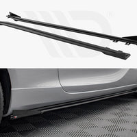 Maxton Design - STREET PRO SIDE SKIRTS DIFFUSERS (+FLAPS) OPEL ASTRA GTC OPC-LINE J (2011-2018)