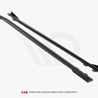 Maxton Design - STREET PRO SIDE SKIRTS DIFFUSERS (+FLAPS) OPEL ASTRA GTC OPC-LINE J (2011-2018)
