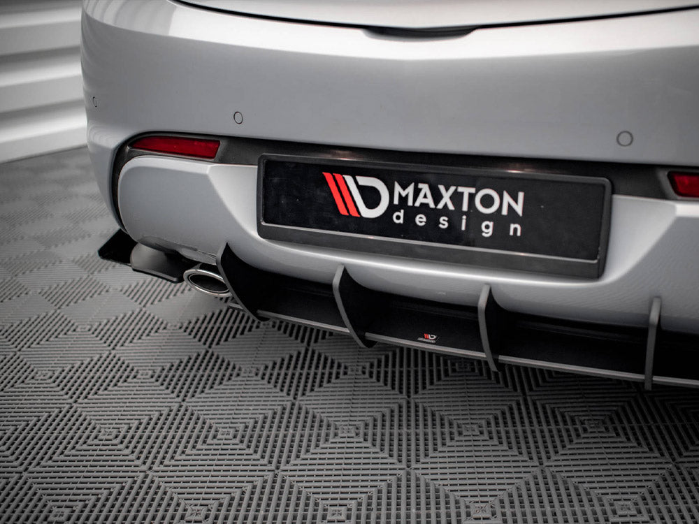 Maxton Design - STREET PRO REAR VALANCE (+FLAPS) OPEL ASTRA GTC OPC-LINE J (2011-2018)
