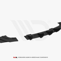 Maxton Design - STREET PRO REAR VALANCE (+FLAPS) OPEL ASTRA GTC OPC-LINE J (2011-2018)