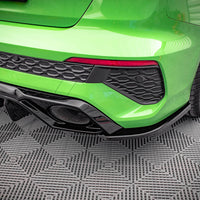 Maxton Design - REAR SIDE SPLITTERS AUDI RS3 SEDAN 8Y (2020-)