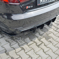 Maxton Design - REAR DIFFUSER V.1 AUDI RS3 8V FACELIFT SPORTBACK (2017-20)