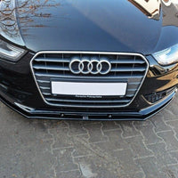 Maxton Design - FRONT SPLITTER V.1 AUDI A4 B8 (FACELIFT)
