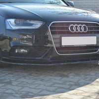Maxton Design - FRONT SPLITTER V.1 AUDI A4 B8 (FACELIFT)