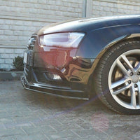 Maxton Design - FRONT SPLITTER V.1 AUDI A4 B8 (FACELIFT)