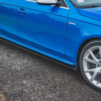 Maxton Design - SIDE SKIRTS DIFFUSERS AUDI S4 / A4 / A4 S-LINE B8 / B8 FL