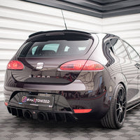 Maxton Design - REAR VALANCE SEAT LEON 2 CUPRA/ FR FACELIFT (2009-2012)