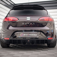 Maxton Design - REAR VALANCE SEAT LEON 2 CUPRA/ FR FACELIFT (2009-2012)