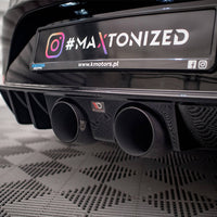 Maxton Design - REAR VALANCE SEAT LEON 2 CUPRA/ FR FACELIFT (2009-2012)