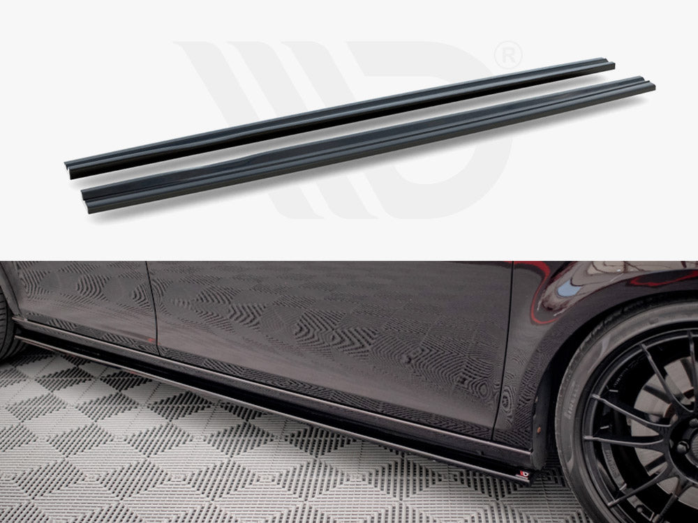 Maxton Design - SIDE SKIRTS DIFFUSERS SEAT LEON MK2 CUPRA / FR (FACELIFT)