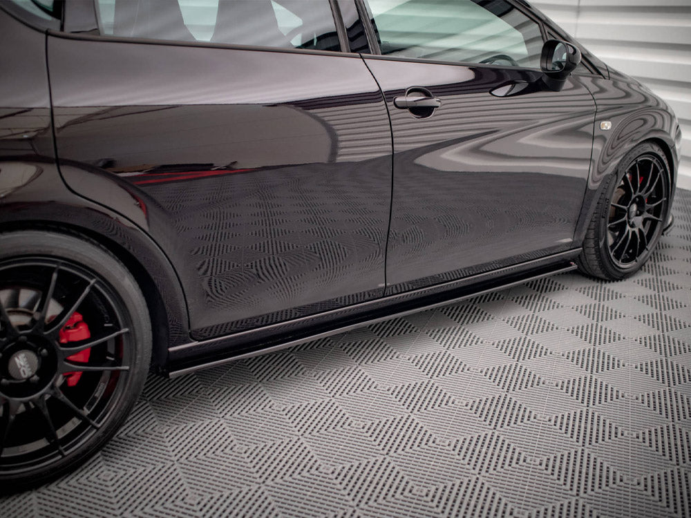 Maxton Design - SIDE SKIRTS DIFFUSERS SEAT LEON MK2 CUPRA / FR (FACELIFT)