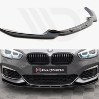 Maxton Design - FRONT SPLITTER V.1 BMW 1 F20/F21 M-POWER FACELIFT (2015-2019)