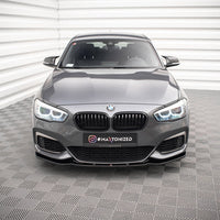 Maxton Design - FRONT SPLITTER V.1 BMW 1 F20/F21 M-POWER FACELIFT (2015-2019)