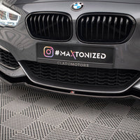 Maxton Design - FRONT SPLITTER V.2 BMW 1 F20/F21 M-POWER FACELIFT (2015-2019)