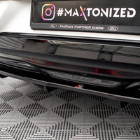 Maxton Design - CENTRAL REAR SPLITTER (VERTICAL BARS) FORD MUSTANG MACH-E MK1