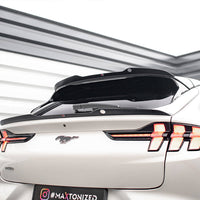 Maxton Design - LOWER SPOILER CAP FORD MUSTANG MACH-E MK1