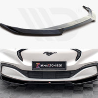 Maxton Design - FRONT SPLITTER V.2 FORD MUSTANG MACH-E MK1