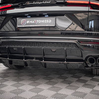 Maxton Design - CENTRAL REAR SPLITTER (VERTICAL BARS) LAMBORGHINI URUS MK1