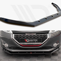 Maxton Design - FRONT SPLITTER V.1 PEUGEOT 208 GTI MK1