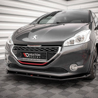 Maxton Design - FRONT SPLITTER V.1 PEUGEOT 208 GTI MK1