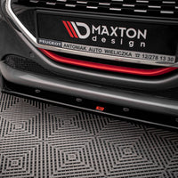 Maxton Design - FRONT SPLITTER V.1 PEUGEOT 208 GTI MK1