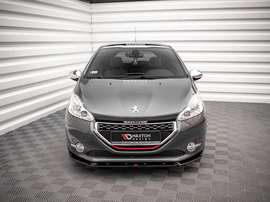 Maxton Design - FRONT SPLITTER V.2 PEUGEOT 208 GTI MK1