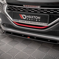 Maxton Design - FRONT SPLITTER V.2 PEUGEOT 208 GTI MK1