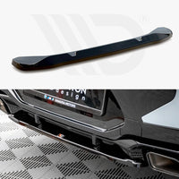 Maxton Design - CENTRAL REAR SPLITTER BMW X4 M-PACK G02 FACELIFT