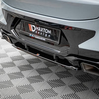 Maxton Design - CENTRAL REAR SPLITTER BMW X4 M-PACK G02 FACELIFT