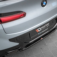 Maxton Design - CENTRAL REAR SPLITTER BMW X4 M-PACK G02 FACELIFT