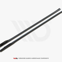 Maxton Design - SIDE SKIRTS DIFFUSERS BMW X4 M-PACK G02 FACELIFT