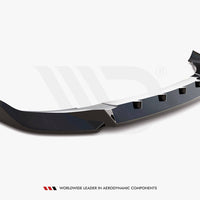 Maxton Design - FRONT SPLITTER V.2 BMW X4 M-PACK G02 FACELIFT