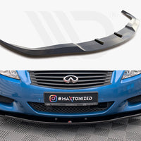 Maxton Design - FRONT SPLITTER INFINITI G37 COUPE