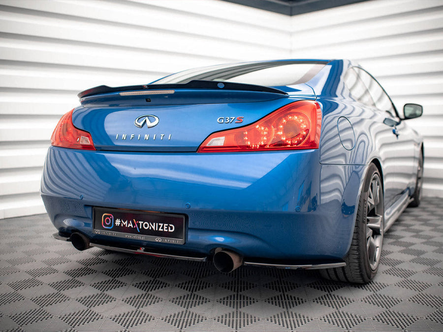 Maxton Design - CENTRAL REAR SPLITTER INFINITI G37 COUPE