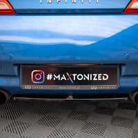 Maxton Design - CENTRAL REAR SPLITTER INFINITI G37 COUPE