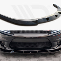 Maxton Design - FRONT SPLITTER V.2 DODGE CHARGER SRT MK7 FACELIFT