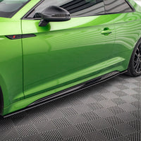 Maxton Design - STREET PRO SIDE SKIRTS DIFFUSERS AUDI RS5 SPORTBACK F5 FACELIFT