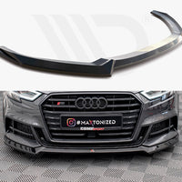 Maxton Design - FRONT SPLITTER V.3 AUDI S3 SPORTBACK 8V FACELIFT