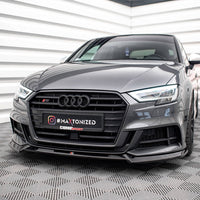 Maxton Design - FRONT SPLITTER V.3 AUDI S3 SPORTBACK 8V FACELIFT