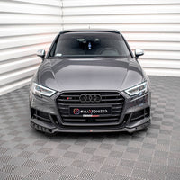 Maxton Design - FRONT SPLITTER V.3 AUDI S3 SPORTBACK 8V FACELIFT