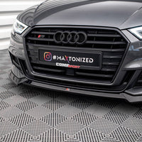 Maxton Design - FRONT SPLITTER V.3 AUDI S3 SPORTBACK 8V FACELIFT
