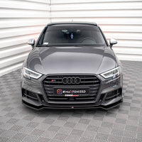 Maxton Design - FRONT SPLITTER V.2 AUDI S3 SPORTBACK 8V FACELIFT