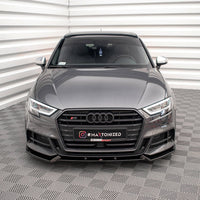 Maxton Design - FRONT SPLITTER V.1 AUDI S3 SPORTBACK 8V FACELIFT