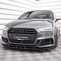 Maxton Design - STREET PRO FRONT SPLITTER AUDI S3 SPORTBACK 8V FACELIFT