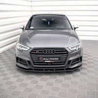 Maxton Design - STREET PRO FRONT SPLITTER AUDI S3 SPORTBACK 8V FACELIFT