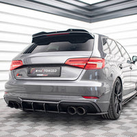Maxton Design - STREET PRO REAR DIFFUSER AUDI S3 SPORTBACK 8V FACELIFT