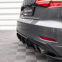 Maxton Design - STREET PRO REAR DIFFUSER AUDI S3 SPORTBACK 8V FACELIFT